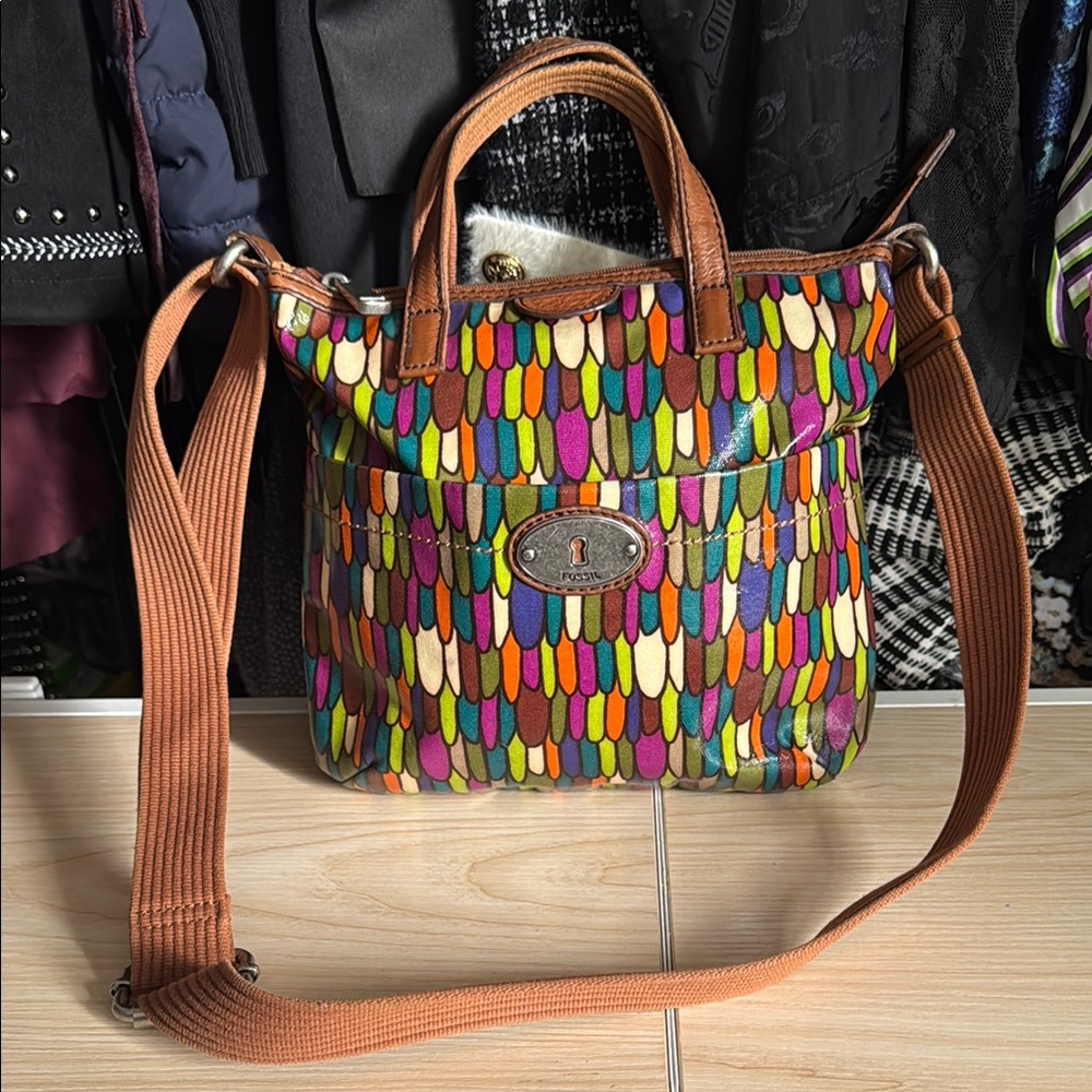 Fossil Multicolor Crossbody Bag